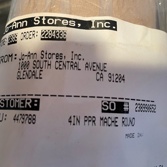 BUNDLE OF 12 PAPER MACHÉ ROUND CONTAINER BOXES WITH LIDS - NEW - Picture 6 of 6